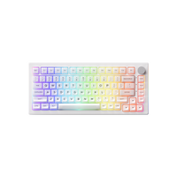 Akko 5075B Plus ASA (White Transparent - Piano Pro V3)