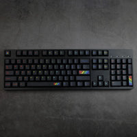 GMK Midnight Rainbow Clone Keycaps (Cherry Profile)