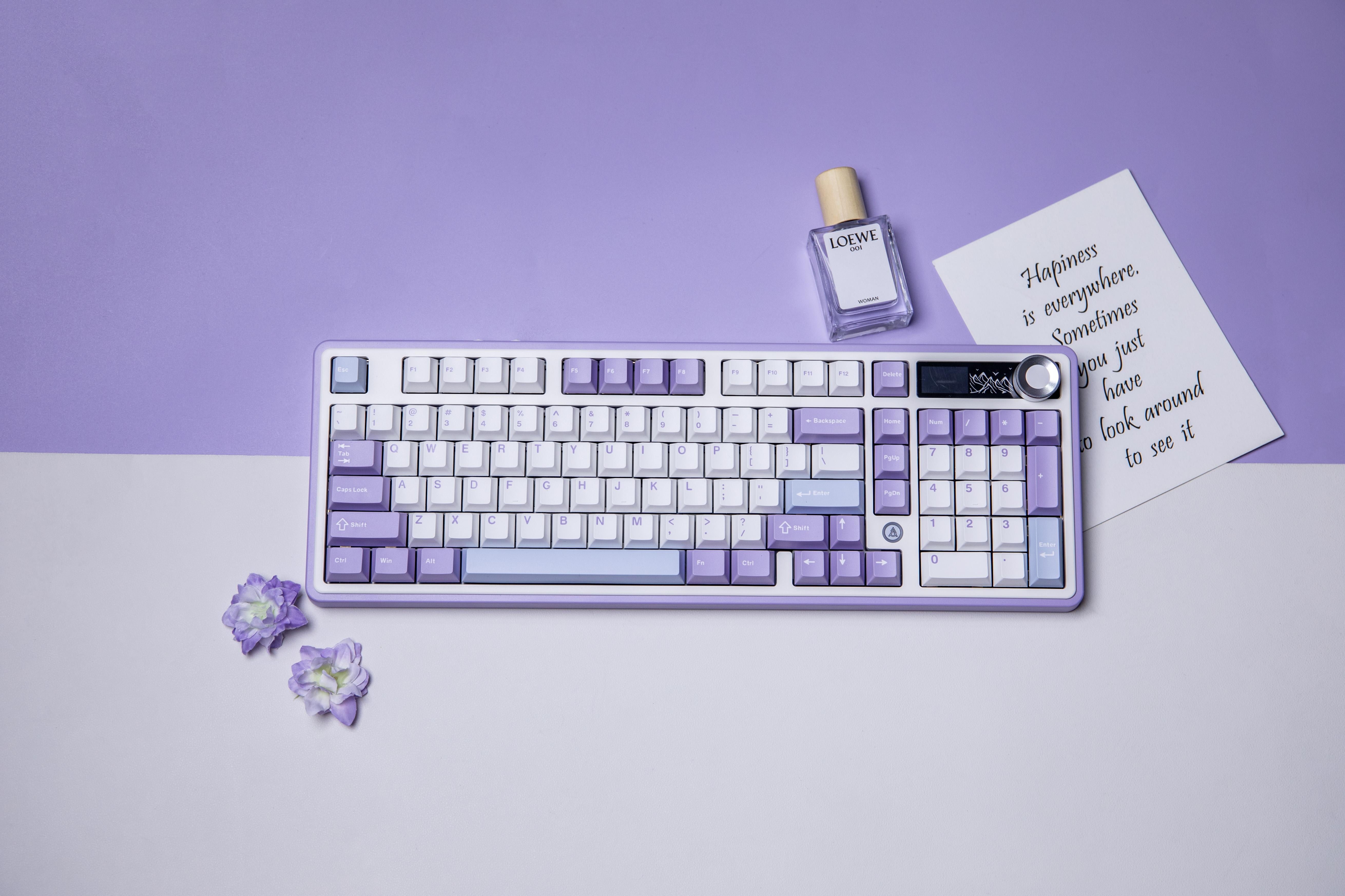 Ajazz AK980 (Murad Switch - Purple White Blue)