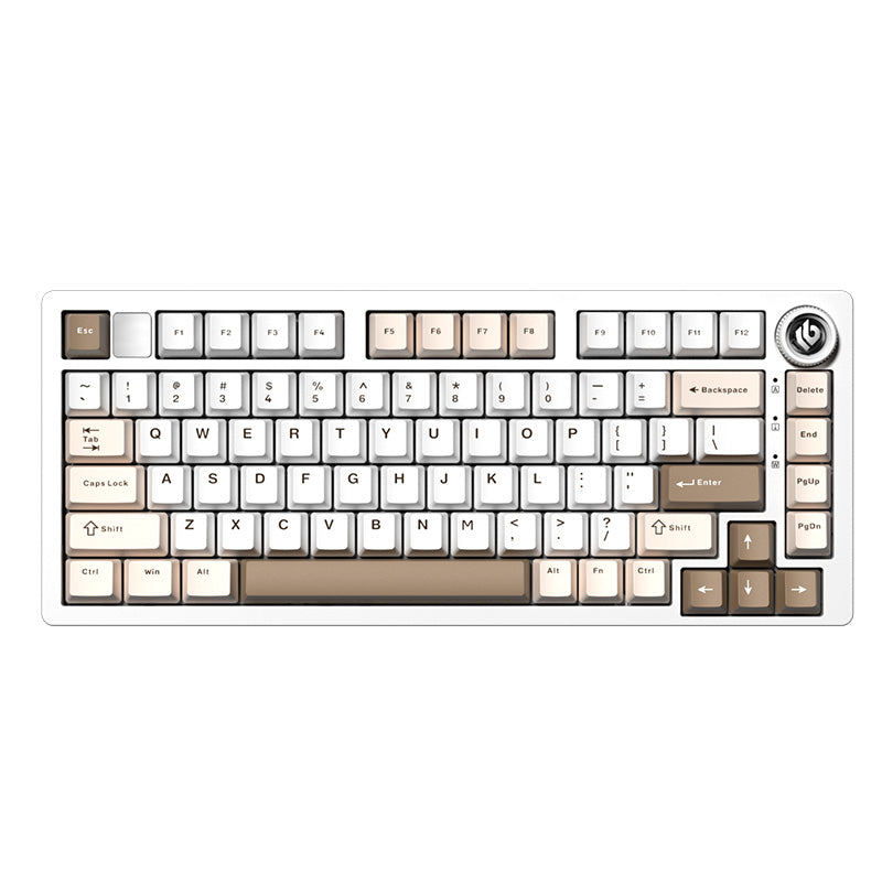 Leobog Hi75C Pro (Vanilla - Turquoise Switch)
