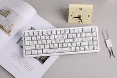 Ajazz AK680 MAX (Magnetic - Contour White)