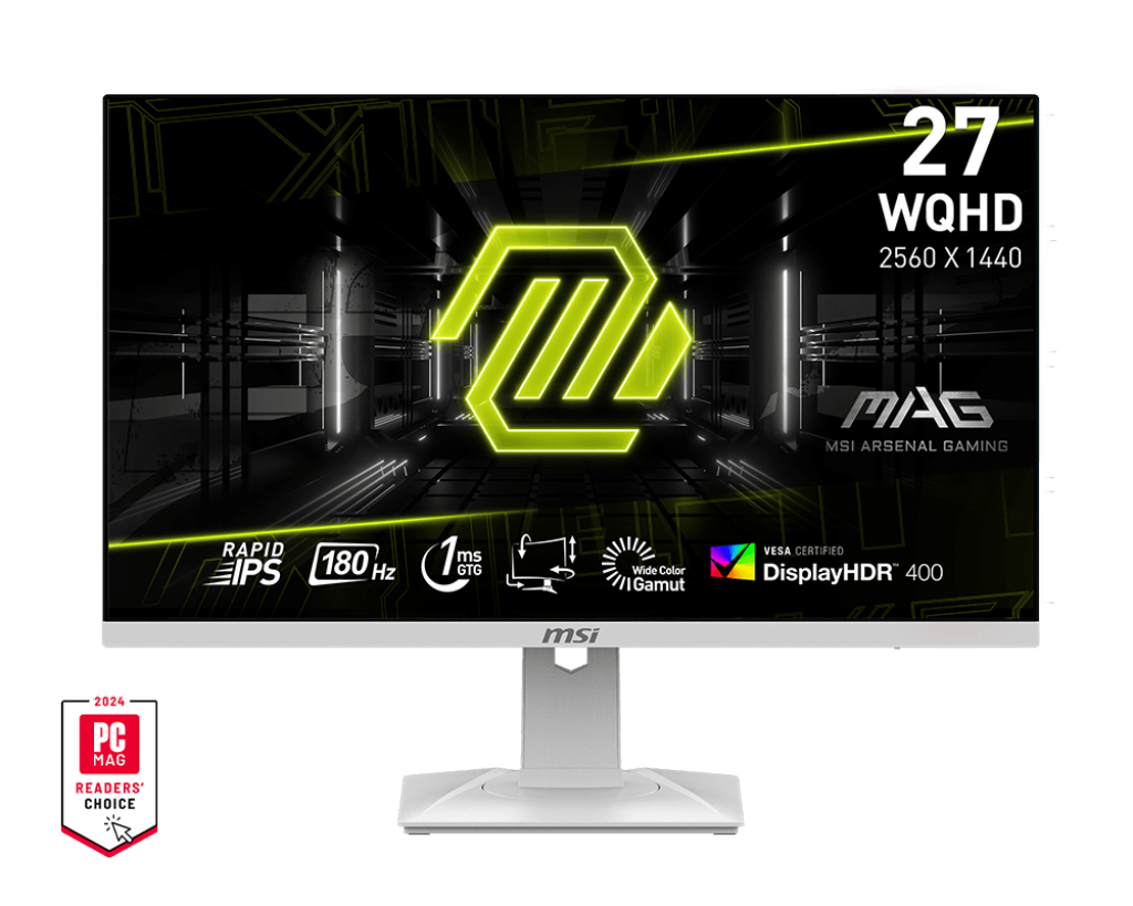 MSI MAG274QRFW (27inch 180Hz 1440P Rapid IPS)