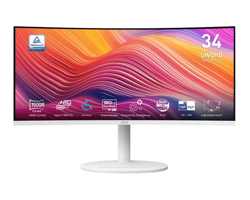MSI Modern MD342CQPW (34 inch 120Hz 1440P Curved VA)