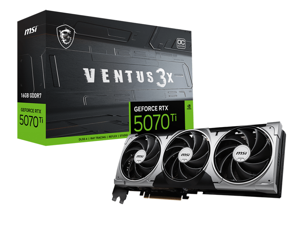 MSI RTX 5070Ti Ventus 3X OC 16GB