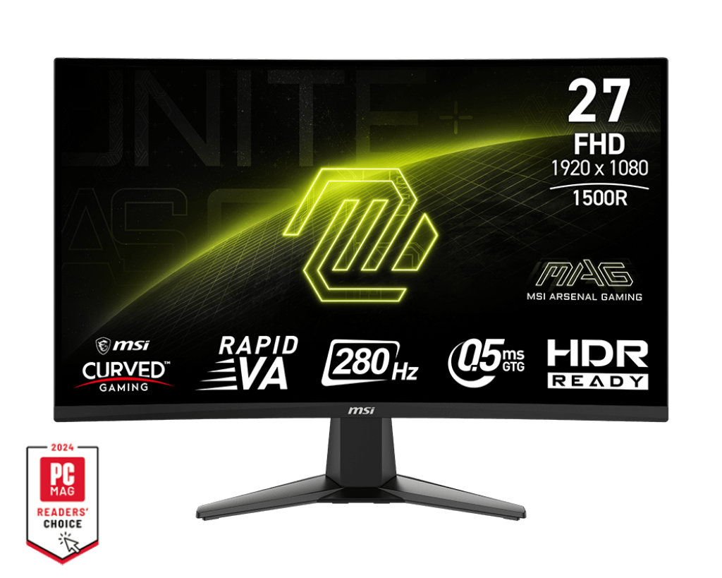 MSI MAG276CXF (27 inch 280Hz 1080P Rapid VA)