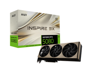 MSI RTX 5080 Inspire 3X OC Plus 16GB