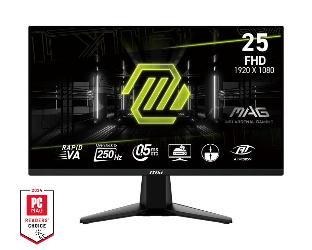 MSI MAG255XFV (24.5 inch 250Hz 1080P Rapid VA)