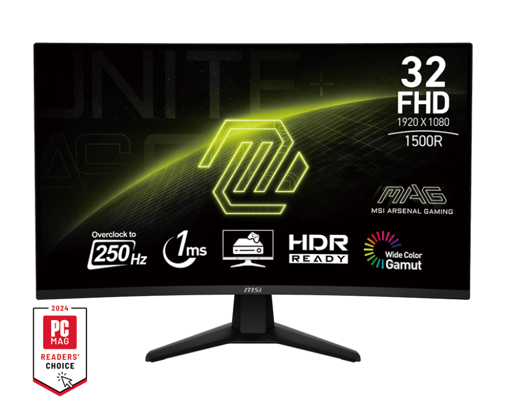 MSI MAG32C6X (32 inch 250Hz 1080P Curved VA)