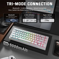 Attack Shark X68 Pro HE (White Contour)