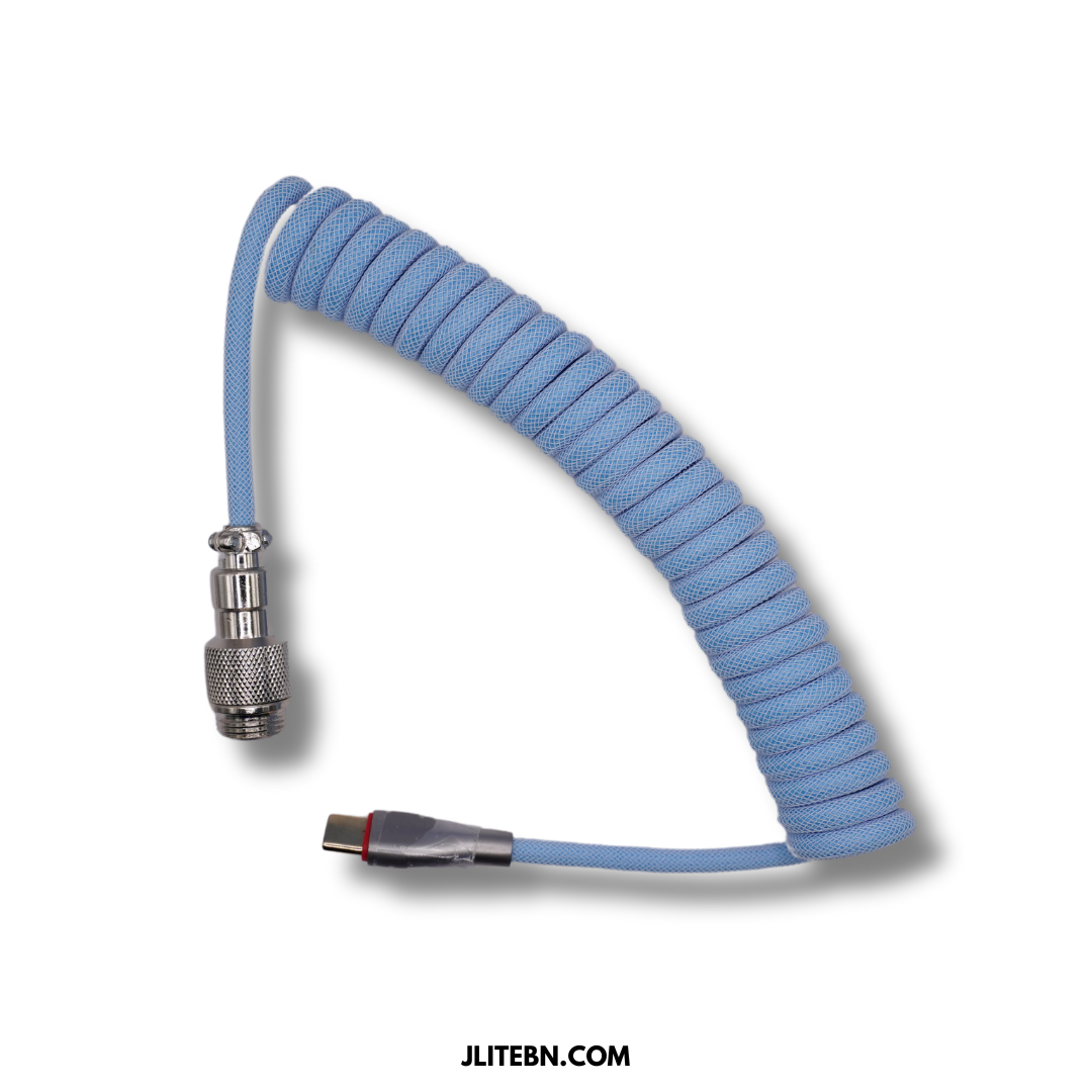 VGN Coiled Cable (Light Blue)