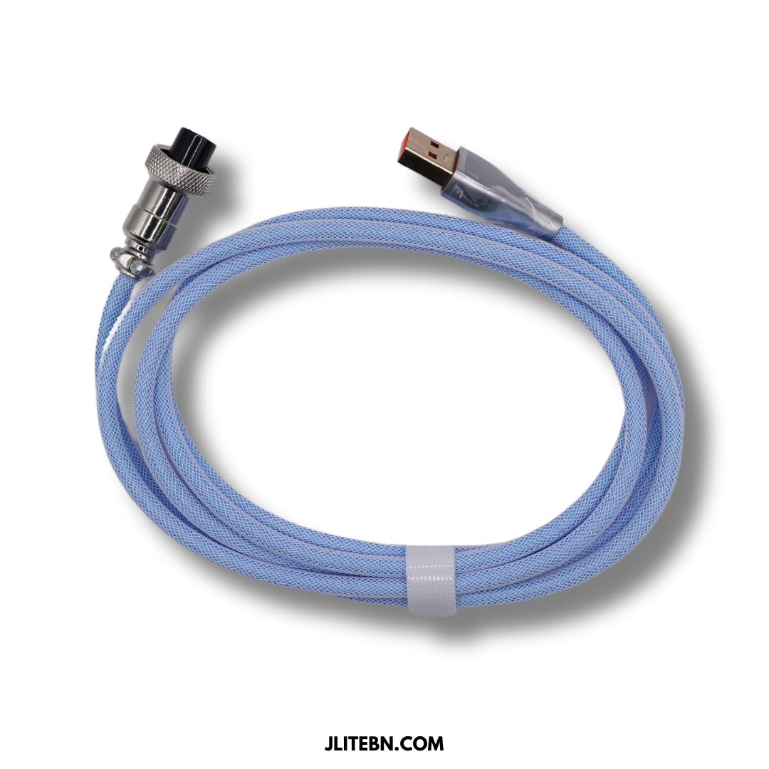 VGN Coiled Cable (Light Blue)