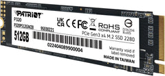 Patriot P320 512GB M.2 NVMe