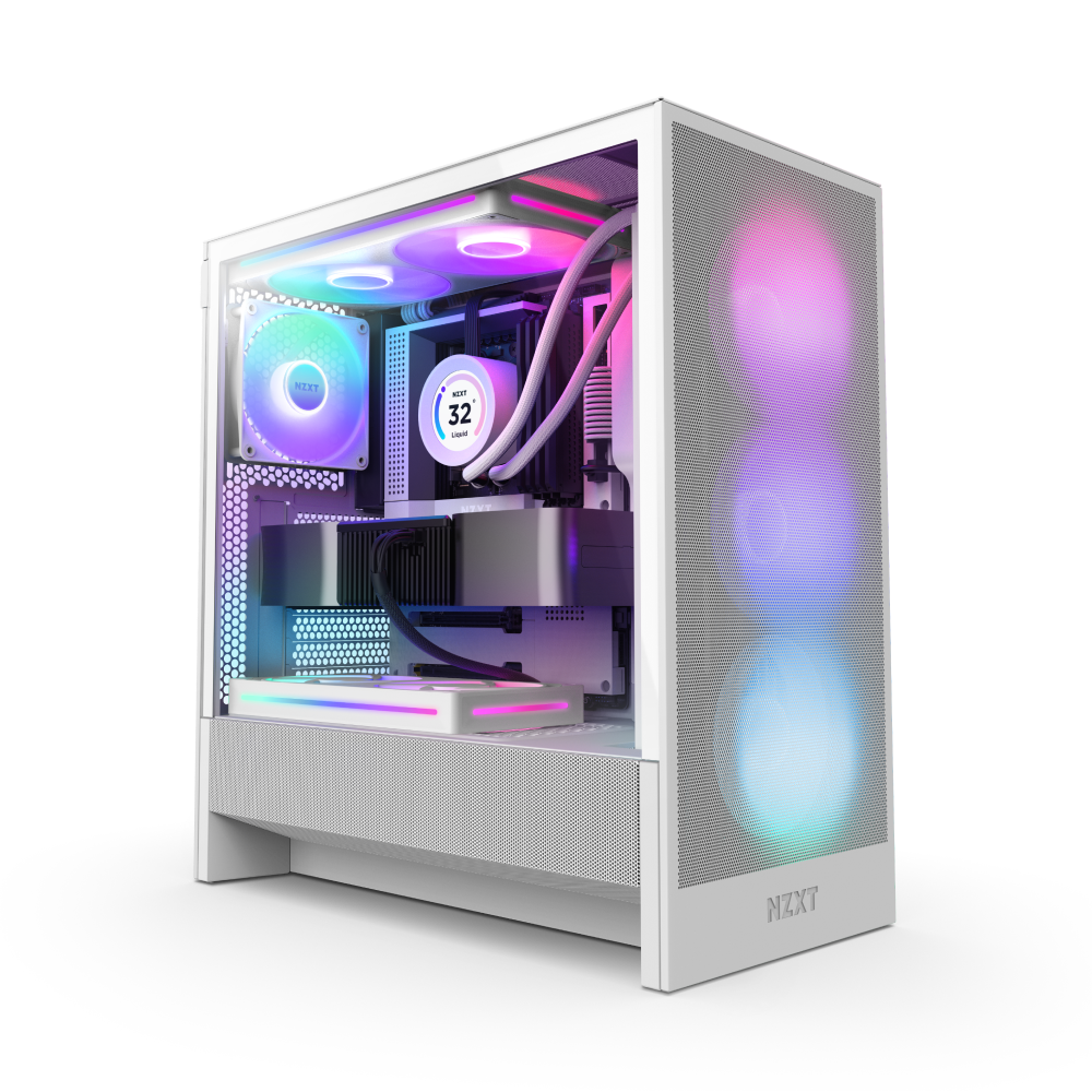 NZXT H5 Flow RGB (White - 2024)