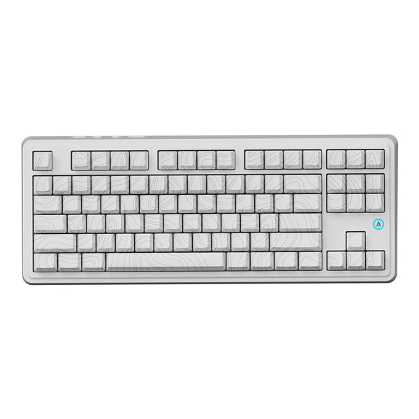 Ajazz AK870 Plus (Avocado Switch - Contour White)