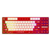 Ajazz AK870MC (Red Switch - Red & White)