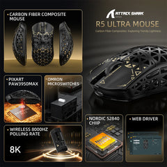Attack Shark R5 Ultra (Black)