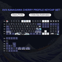 XVX Kanagawa Themed 132 Keycap Set