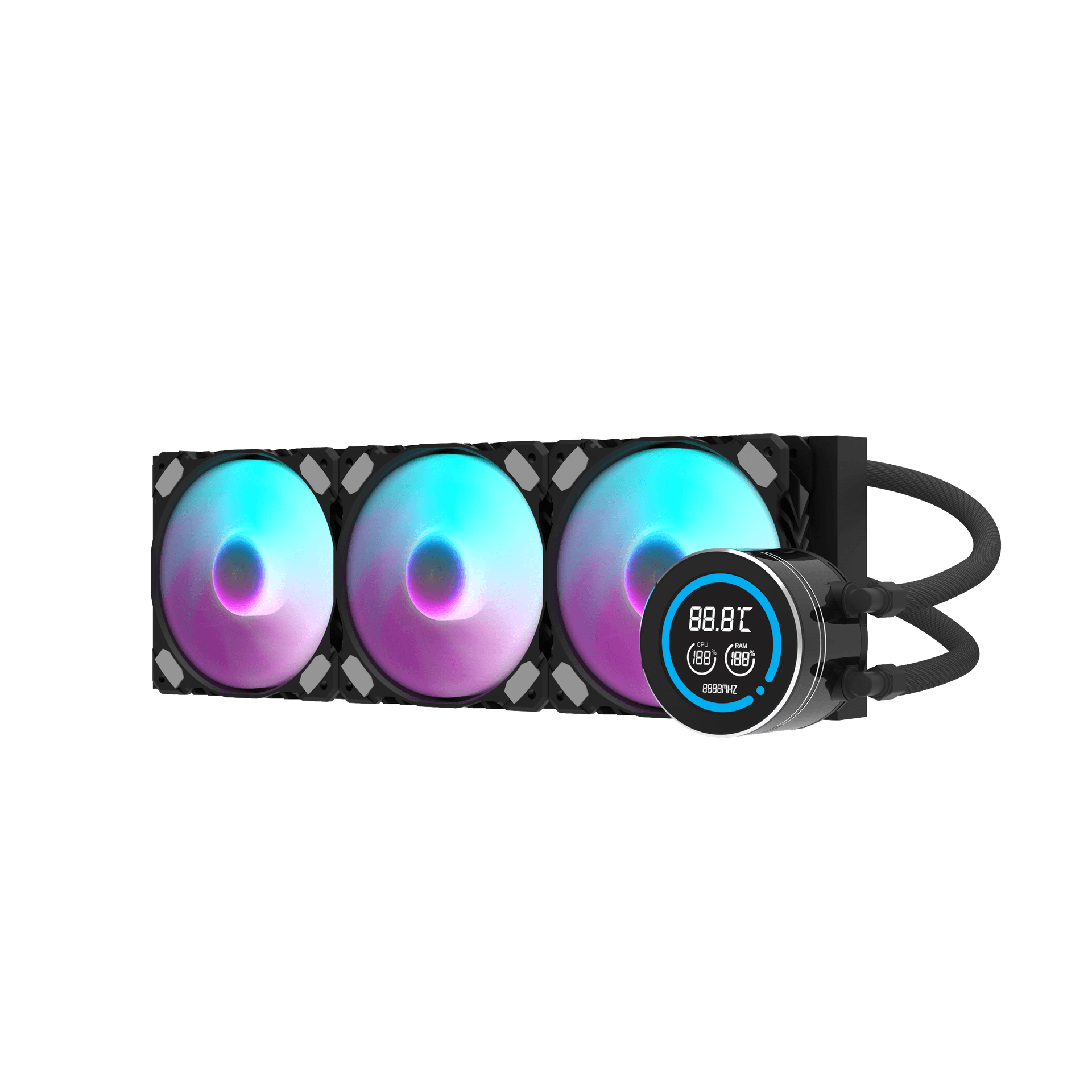 Darkflash Nebula DN360D ARGB (Black)