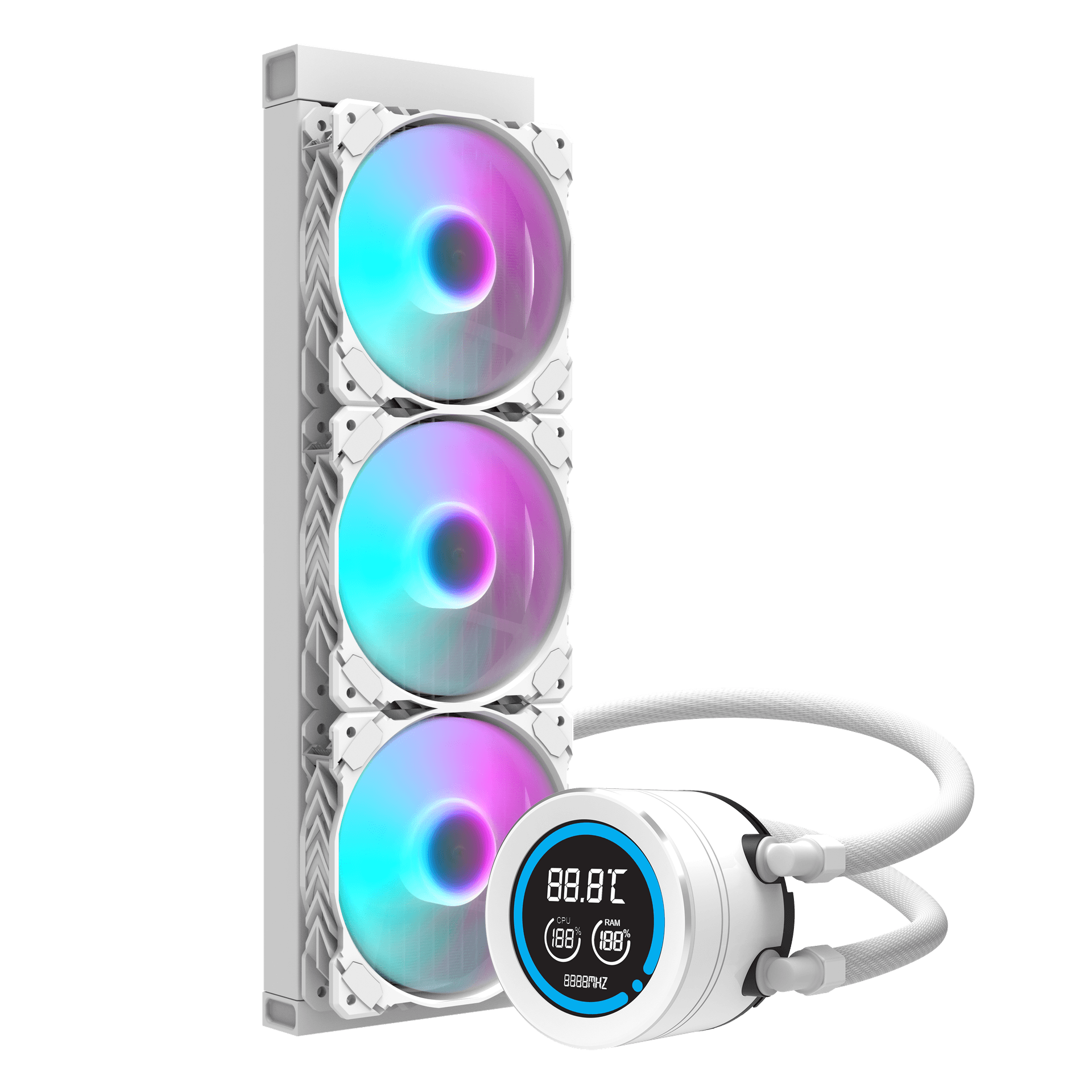 Darkflash Nebula DN360D ARGB (White)