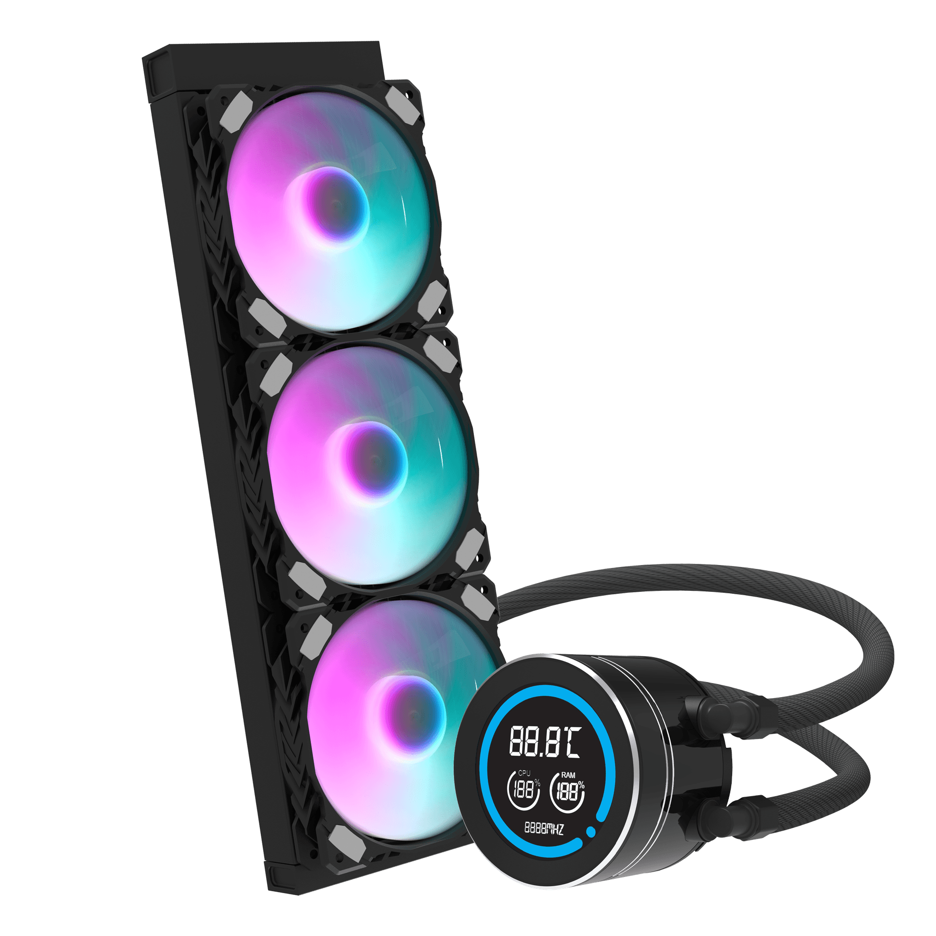 Darkflash Nebula DN360D ARGB (Black)