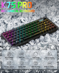 Attack Shark K75 Pro (Transparent Black)