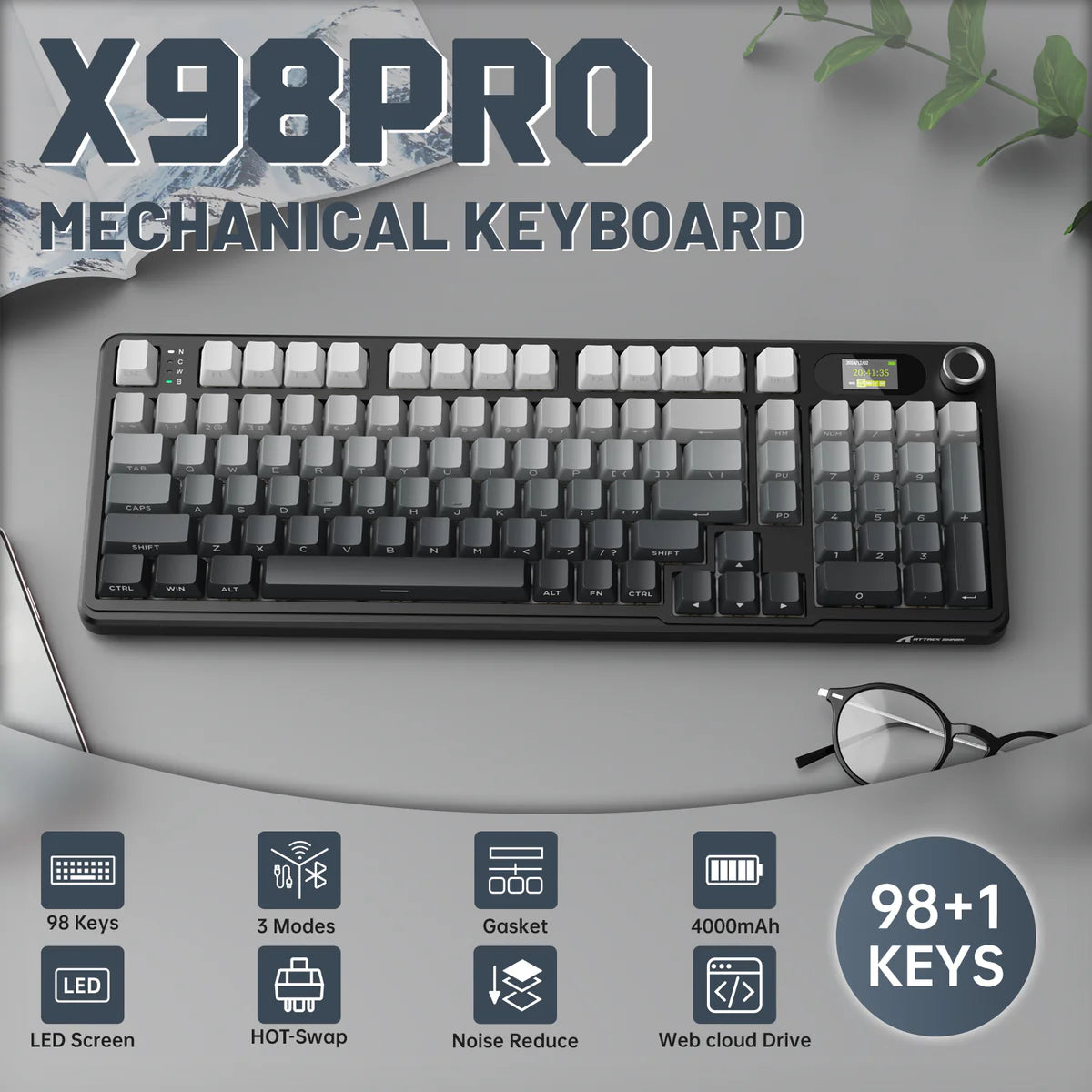 Attack Shark X98 Pro (Moonlit Night)