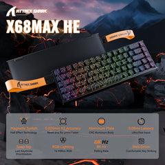 Attack Shark X68 Max (Black Contour)