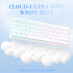 Attack Shark Cloud Wrist Rest (White)