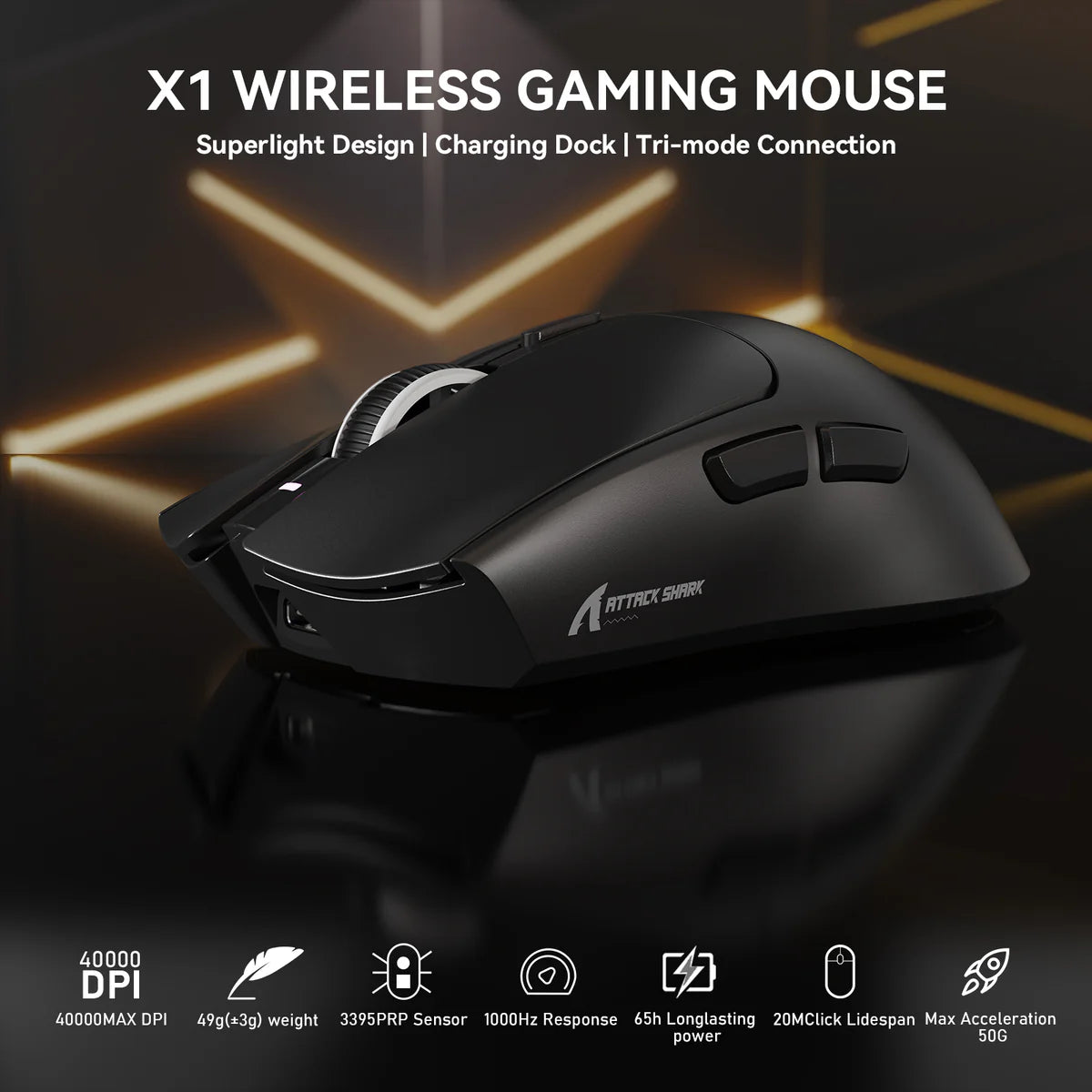 Attack Shark X1 (Black)
