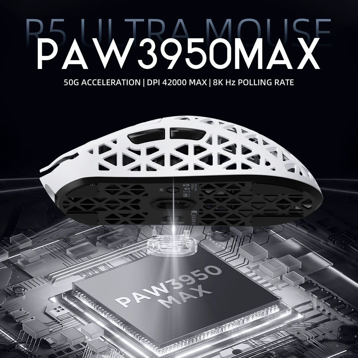 Attack Shark R5 Ultra (White)