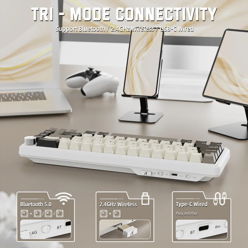 Attack Shark X66 (White)