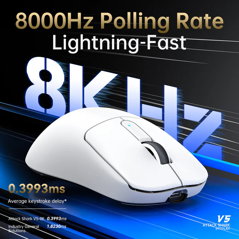 Attack Shark V5 (White)