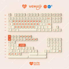 KeyTok KDA Cosmic Hearts (Red)
