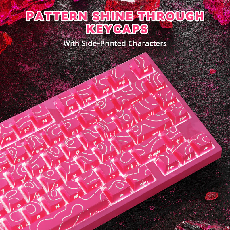Attack Shark R82 HE (Pink Contour)