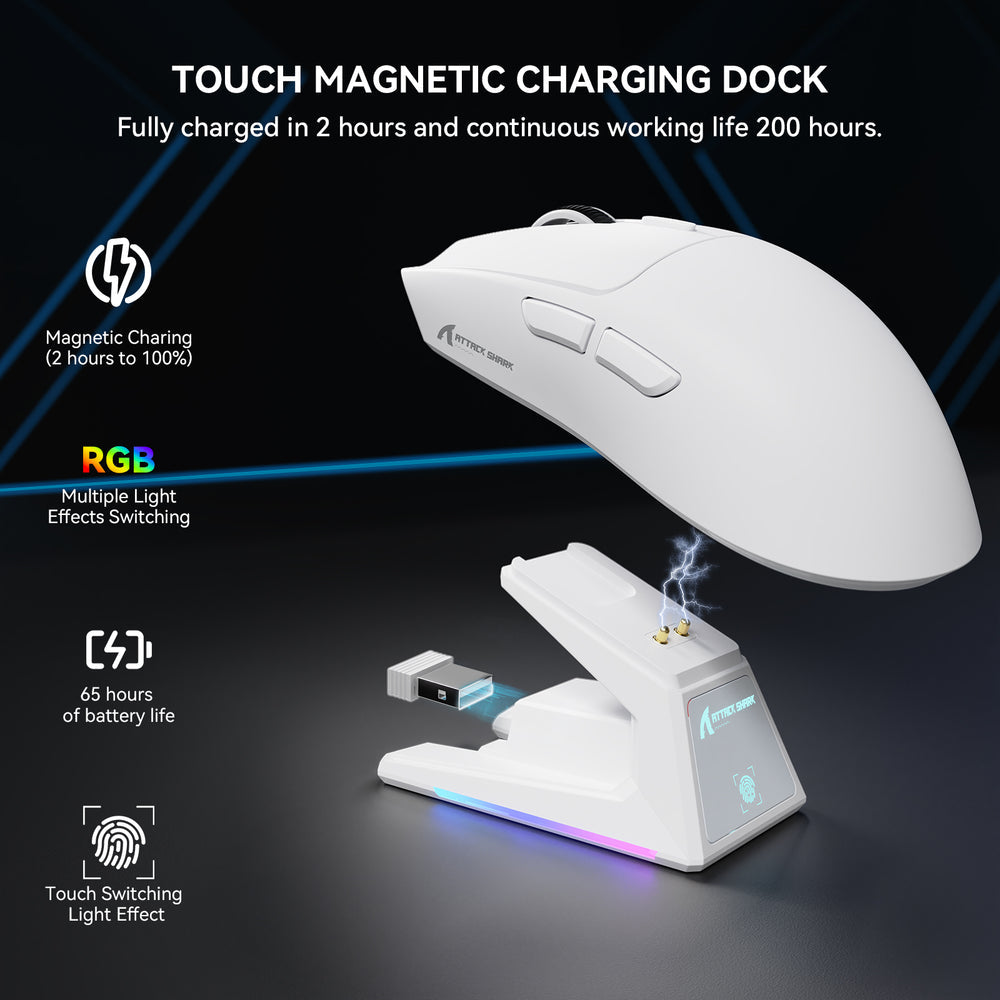 Attack Shark X1 (White)