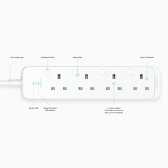 TP-Link Tapo P340M Smart WiFi Power Strip