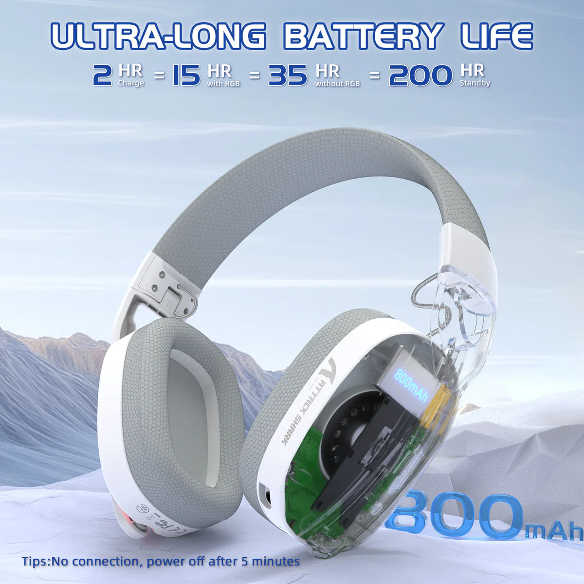 Attack Shark L90 (White)