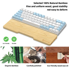 Attack Shark WZ01 Bamboo Wrist Rest (87 Keys)