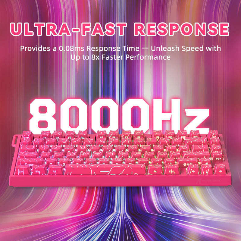 Attack Shark R82 HE (Pink Contour)