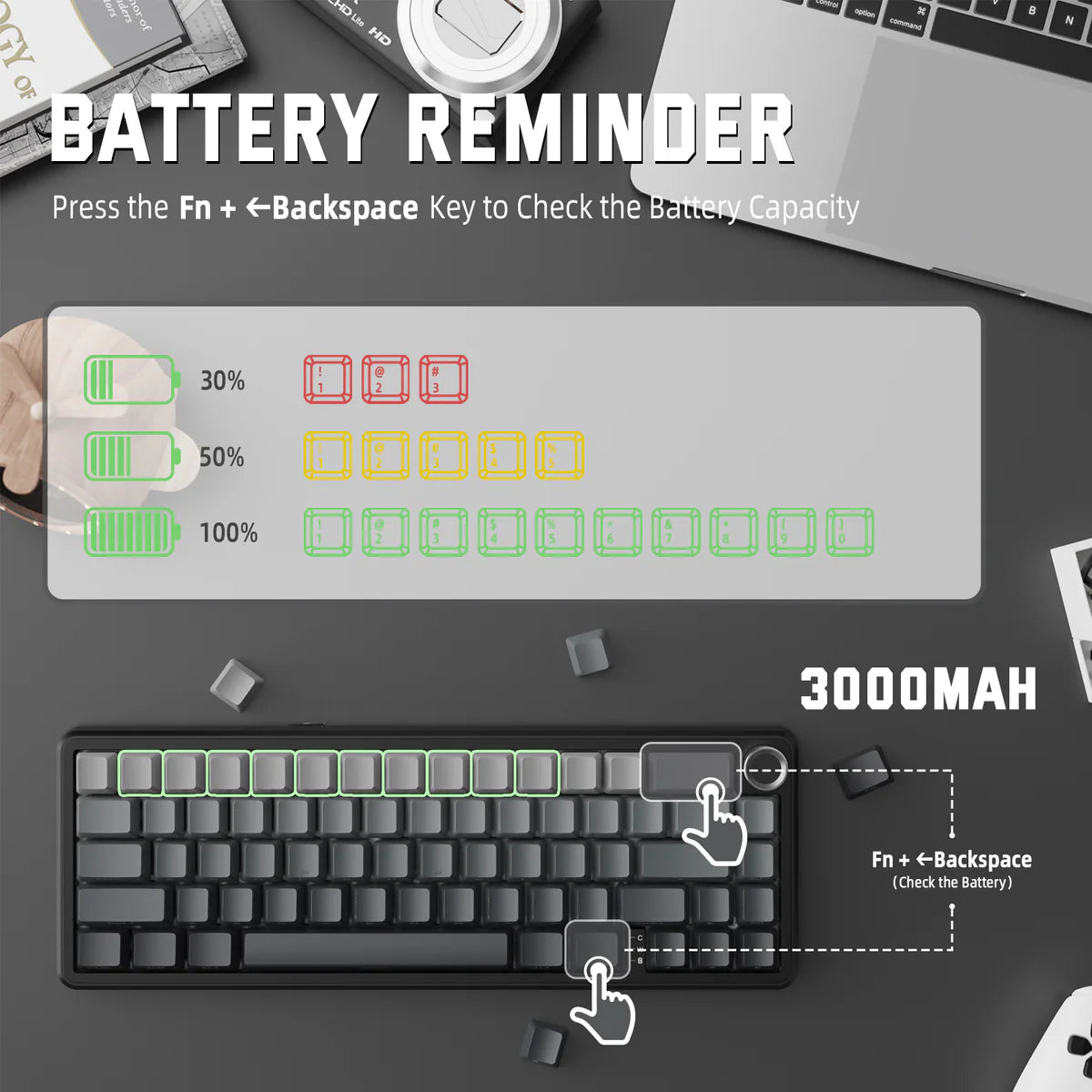 Attack Shark X66 (Grey)