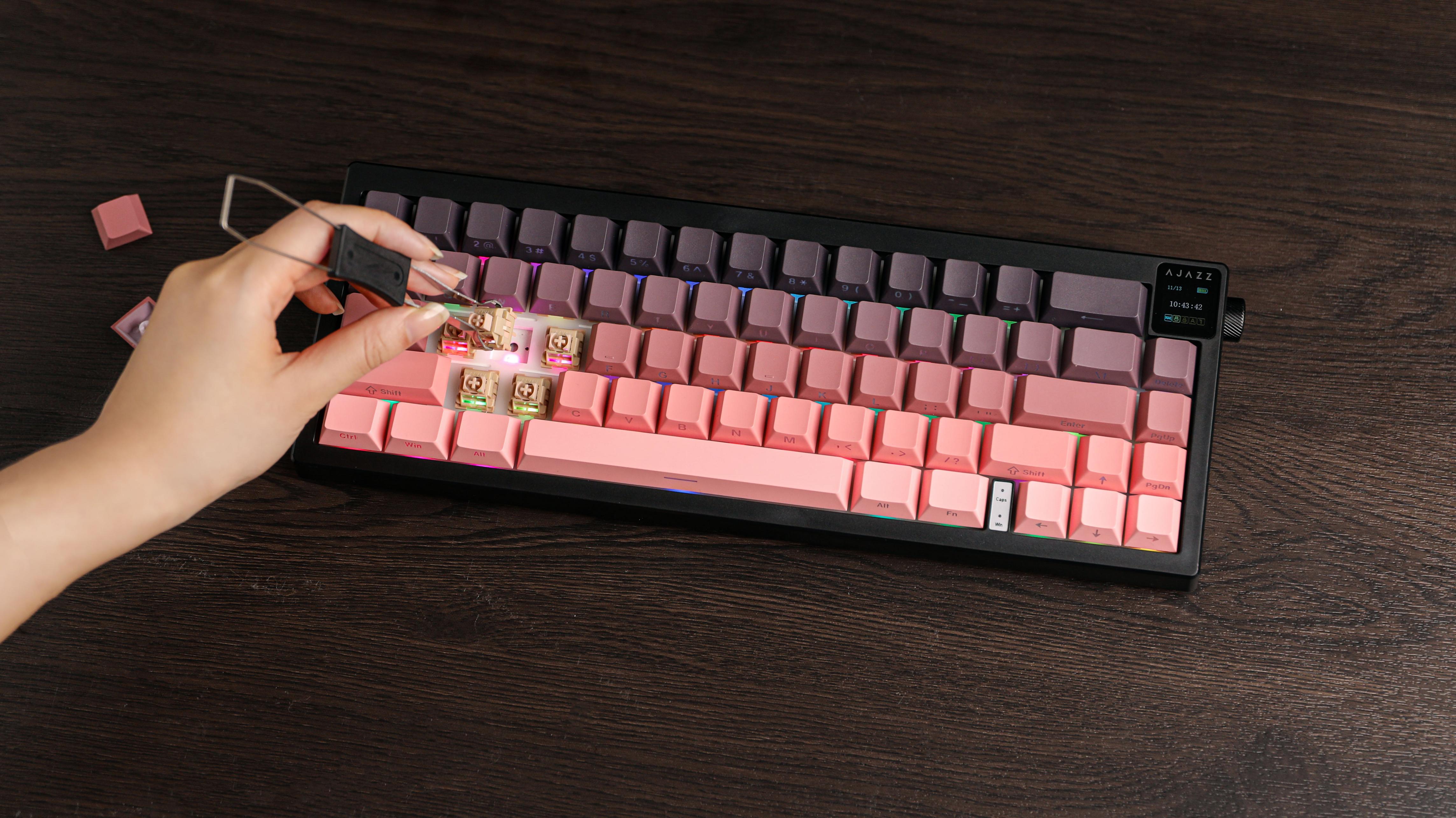 Ajazz AK650 (Dream Weaver Switch - Gradient Side)