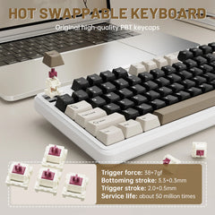 Attack Shark X98 Pro (Cheese White)