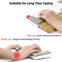 Attack Shark WZ01 Bamboo Wrist Rest (87 Keys)