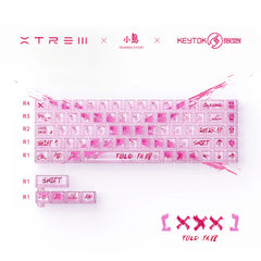 KeyTok XXX (Pink - 68% Keyboard)