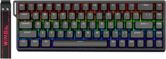 Aula WIN68HE (Black - Gray Wood Switch)