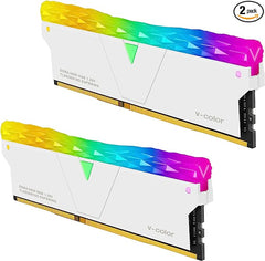 V-Color Prism Pro 2 x 8GB 3600Mhz (White) SCC KIT