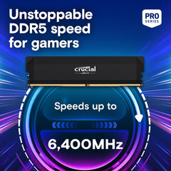 Crucial Pro Overclocking 2 x 32GB DDR5 6000Mhz (Black)