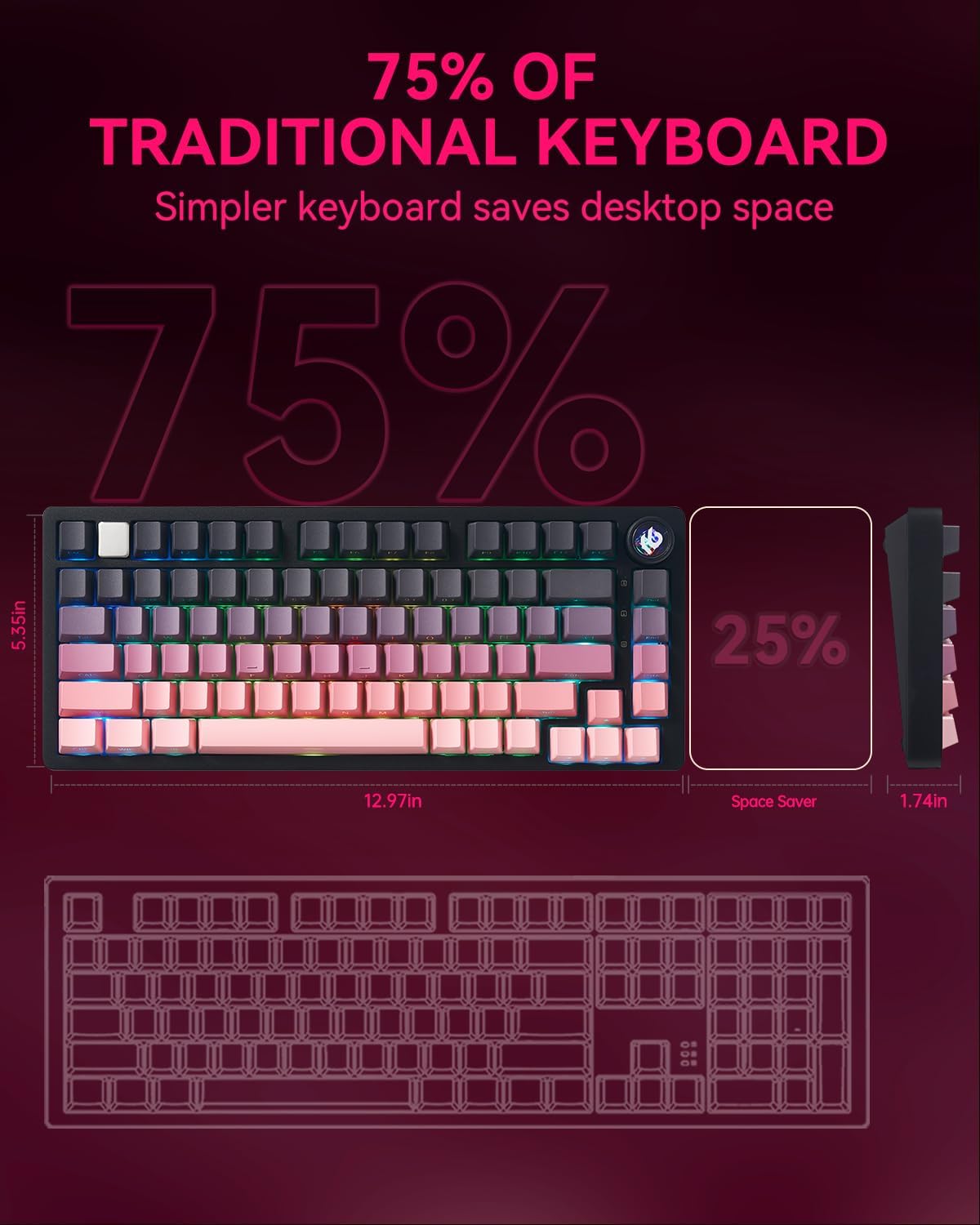 Leobog Hi75C Pro (Blackberry - Star Vector Switch)