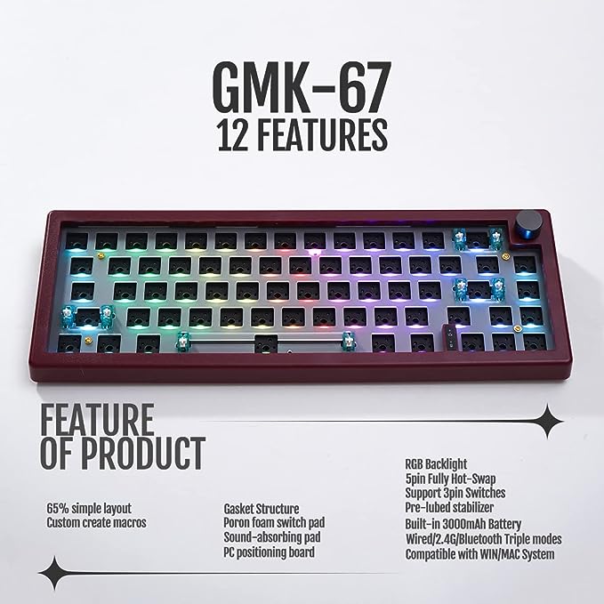 GMK67 (Blue)