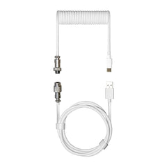 CM Coiled Cable (White)